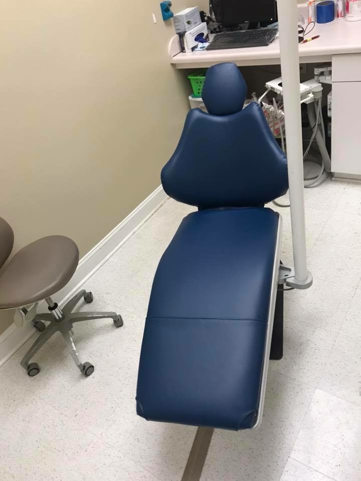 dental chair upholstery