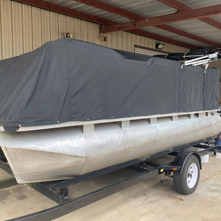 marine gray tarp