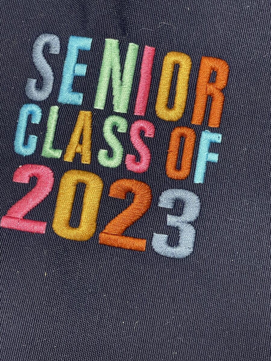 Custom Embroidered Senior Class Shirts